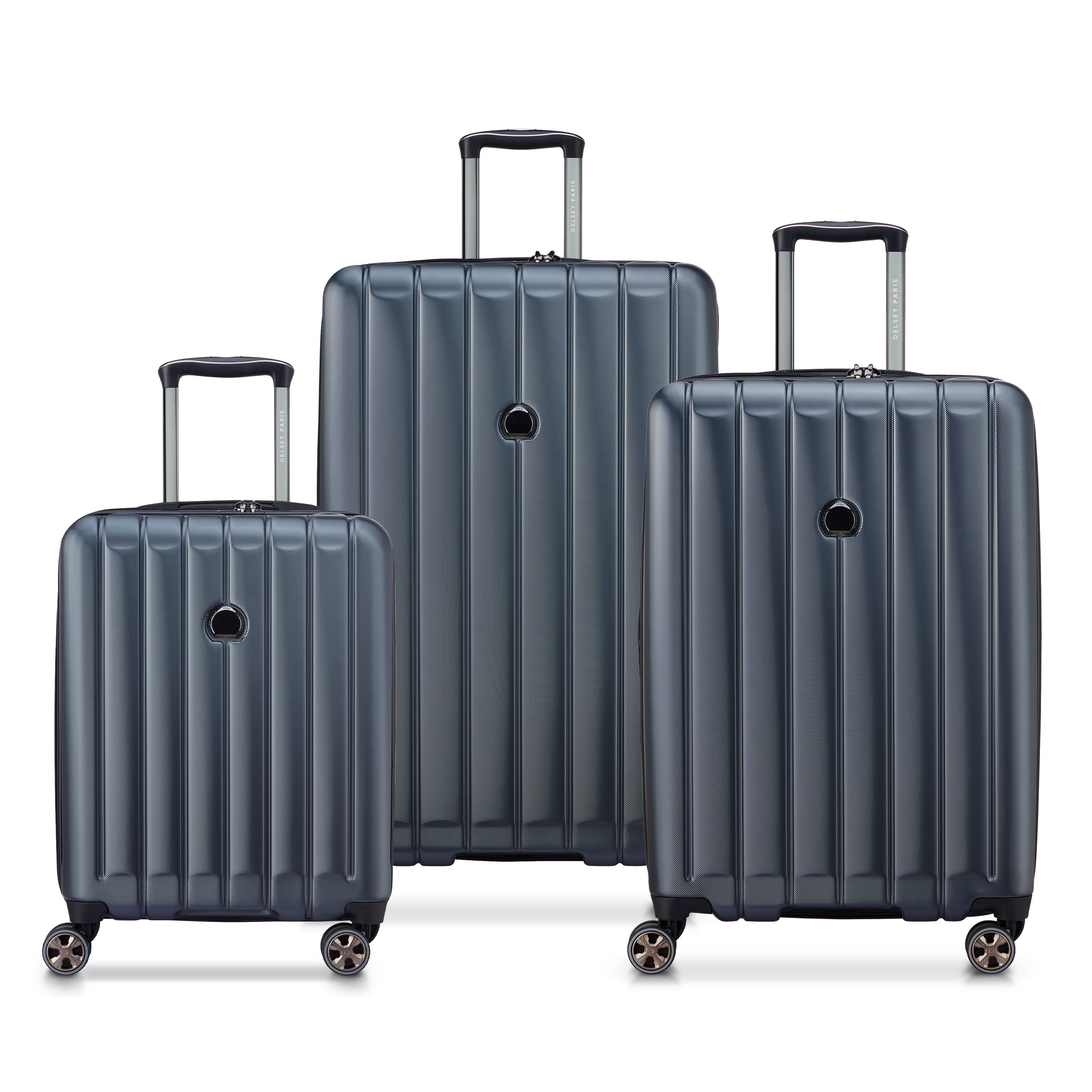 LONGITUDE - 3 valises extensibles (XL-81cm) (M-69cm) (S Slim-55cm) - Image 11
