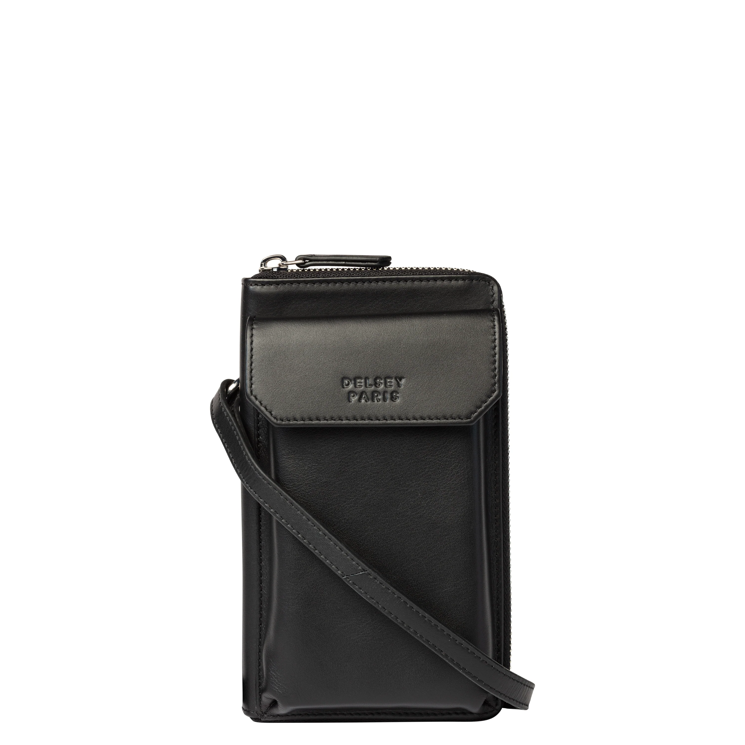 LE CUIR LISSE - SAC BANDOULIÈRE ZIP HORIZONTAL - Image 9