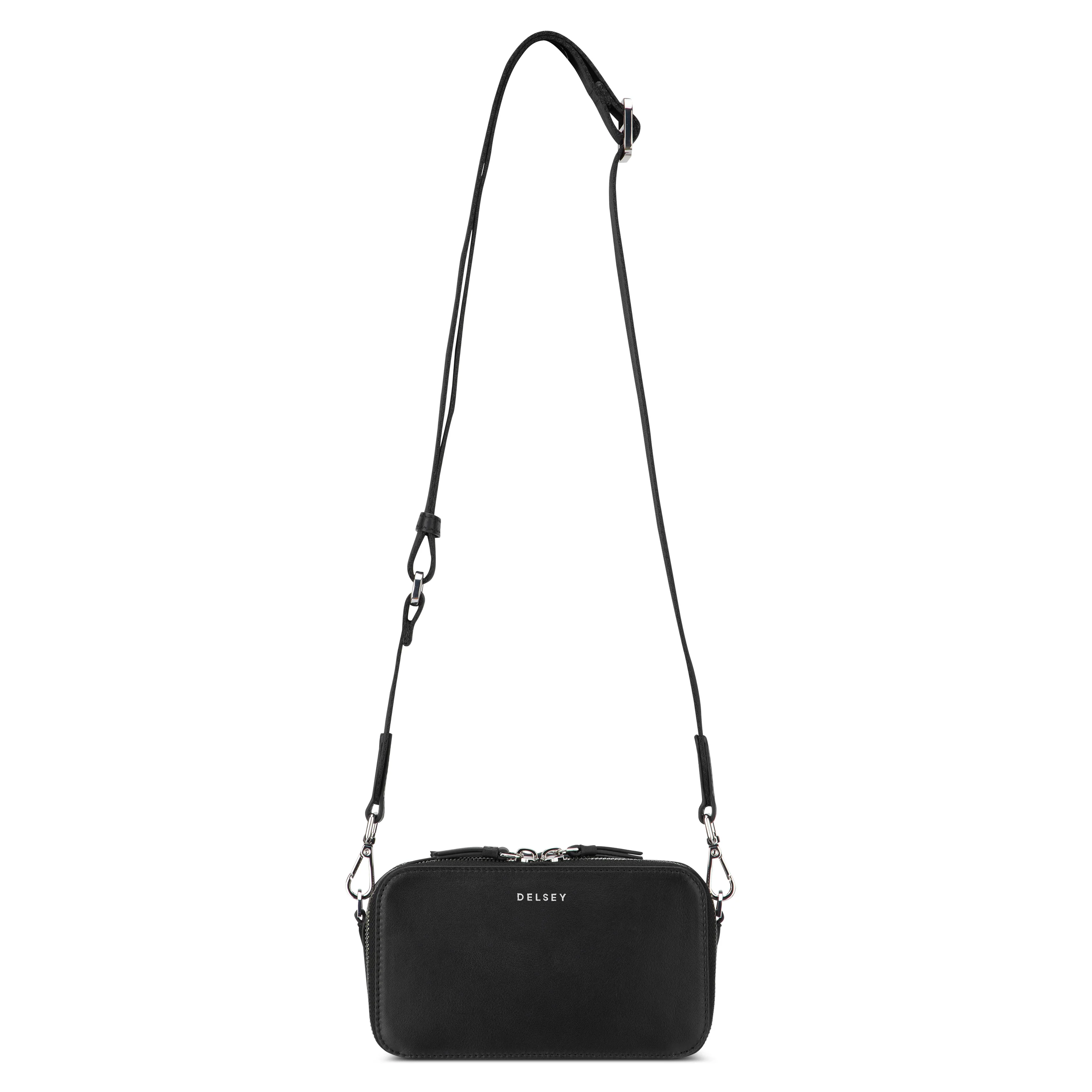 Le cuir lisse - Mini pochette avec bandoulière - Image 14