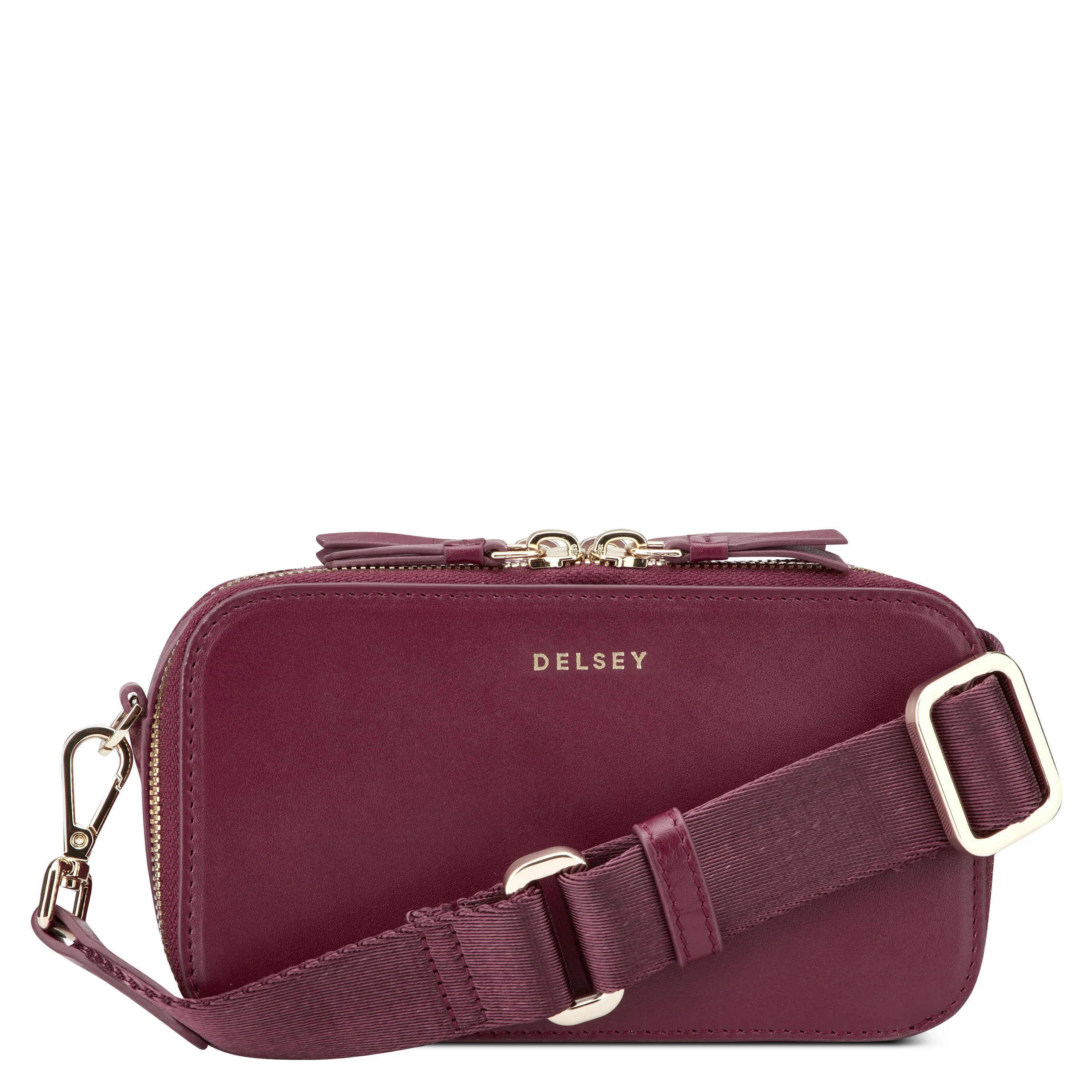 Le cuir lisse - Mini pochette avec bandoulière - Image 15