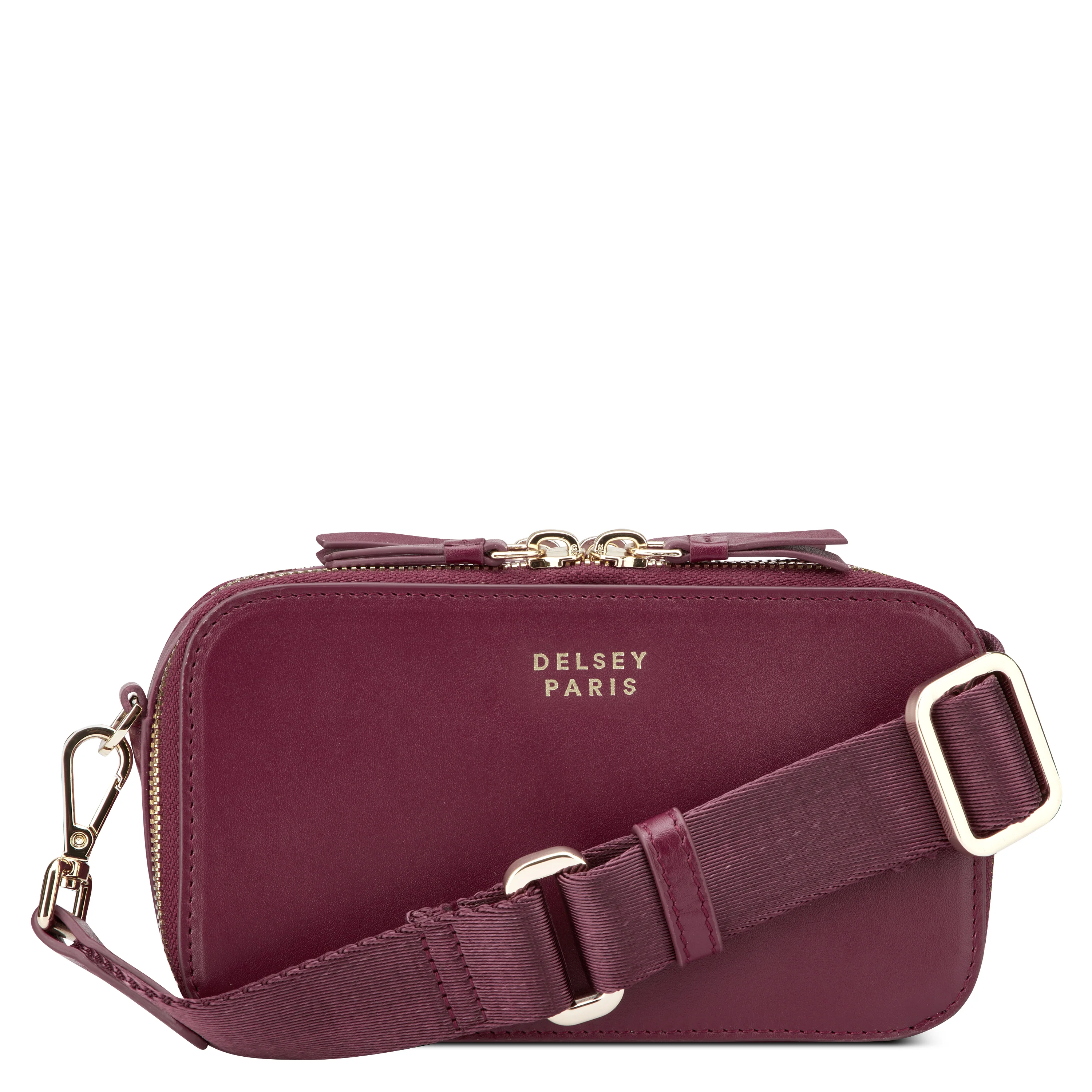Le cuir lisse - Mini pochette avec bandoulière - Image 18