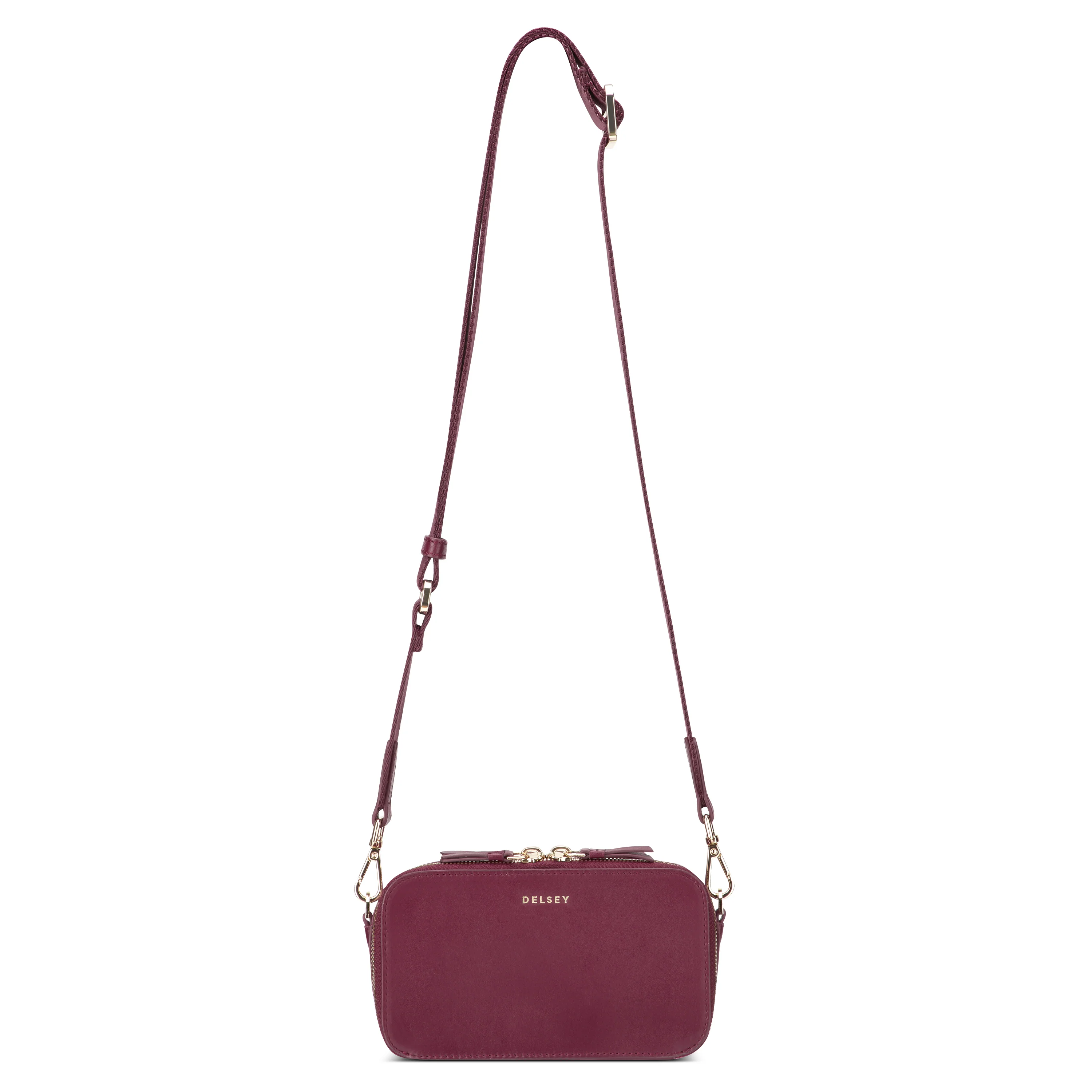 Le cuir lisse - Mini pochette avec bandoulière - Image 21