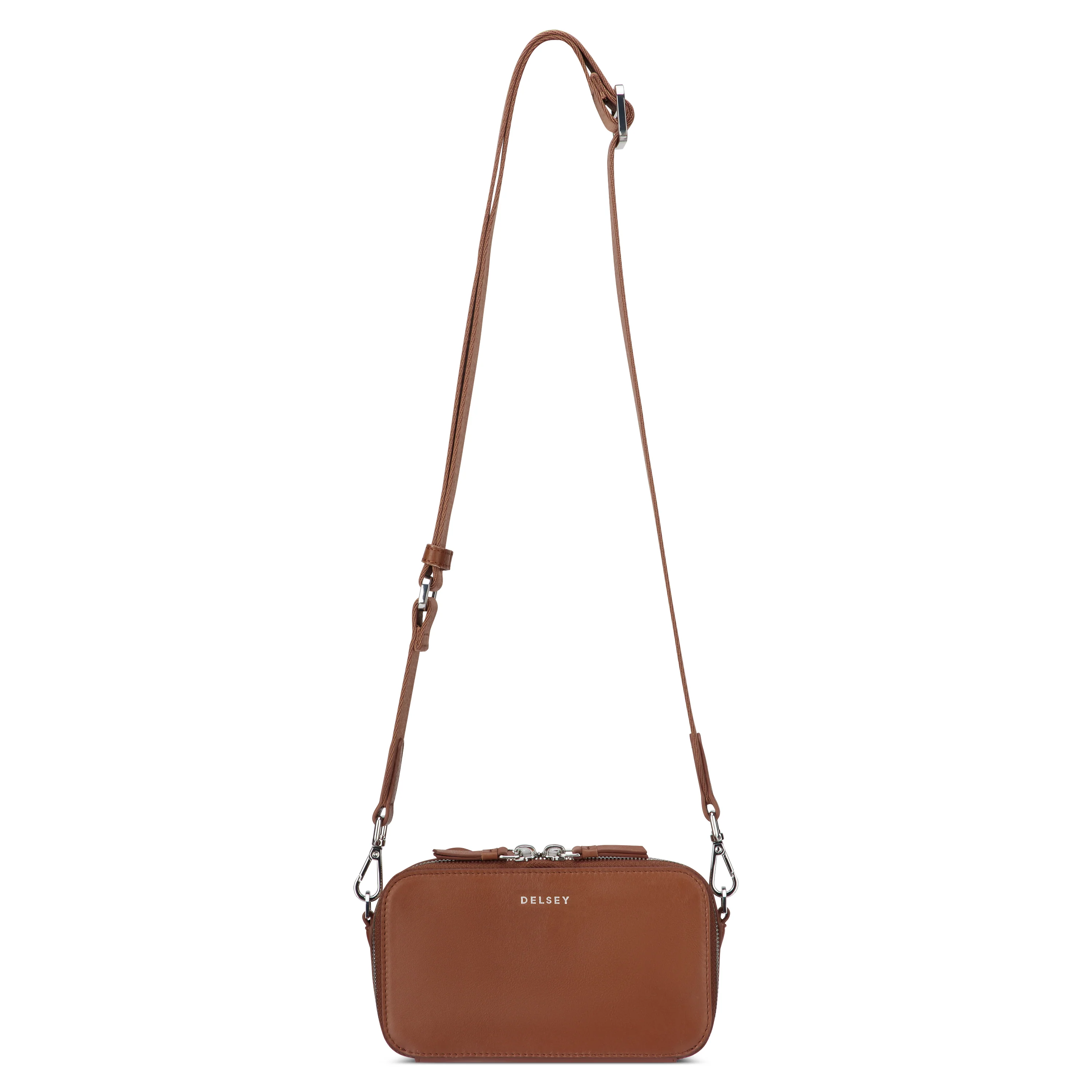 Le cuir lisse - Mini pochette avec bandoulière - Image 7