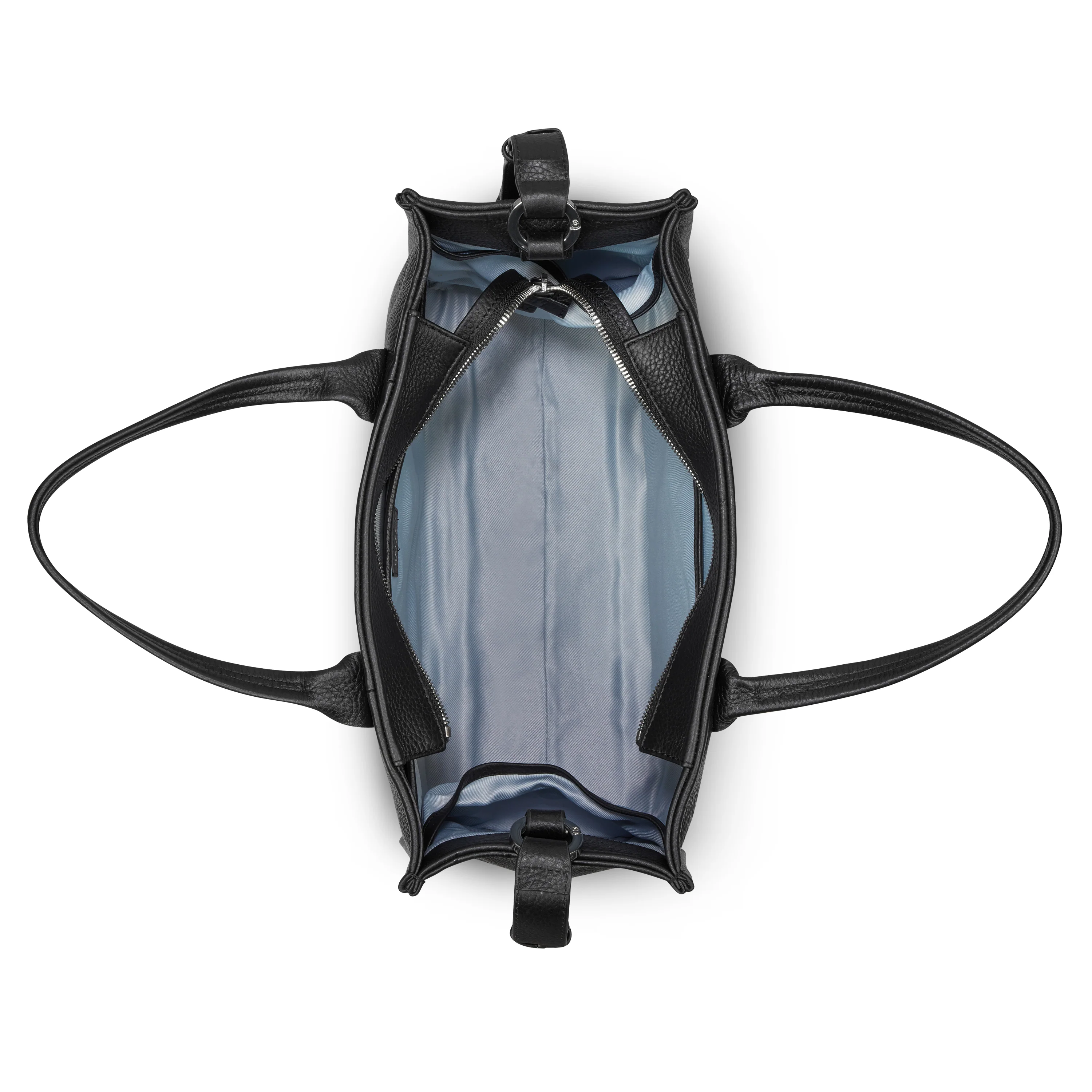 Le cuir grainé - Sac à main zippé - Image 10