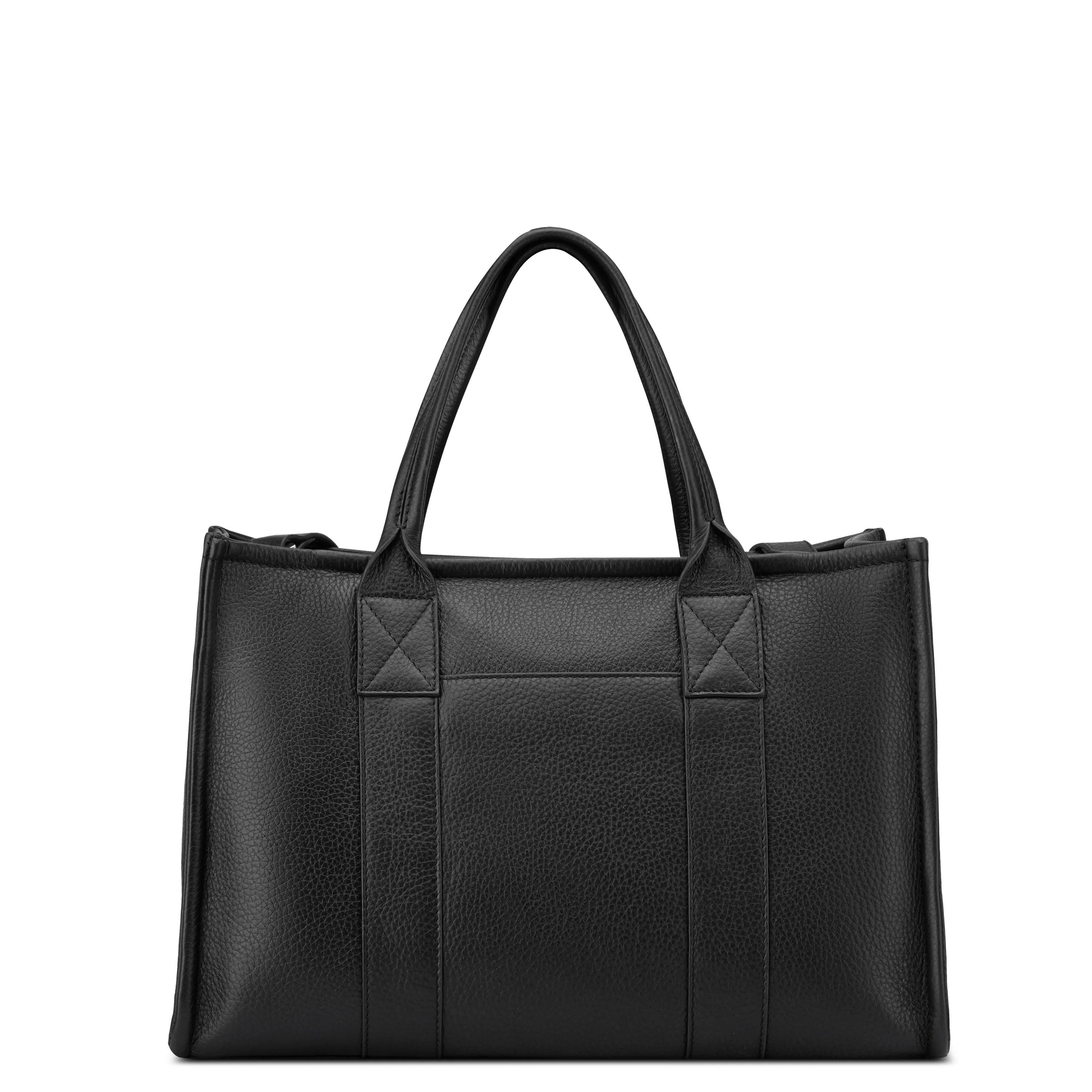 Le cuir grainé - Sac à main zippé - Image 14