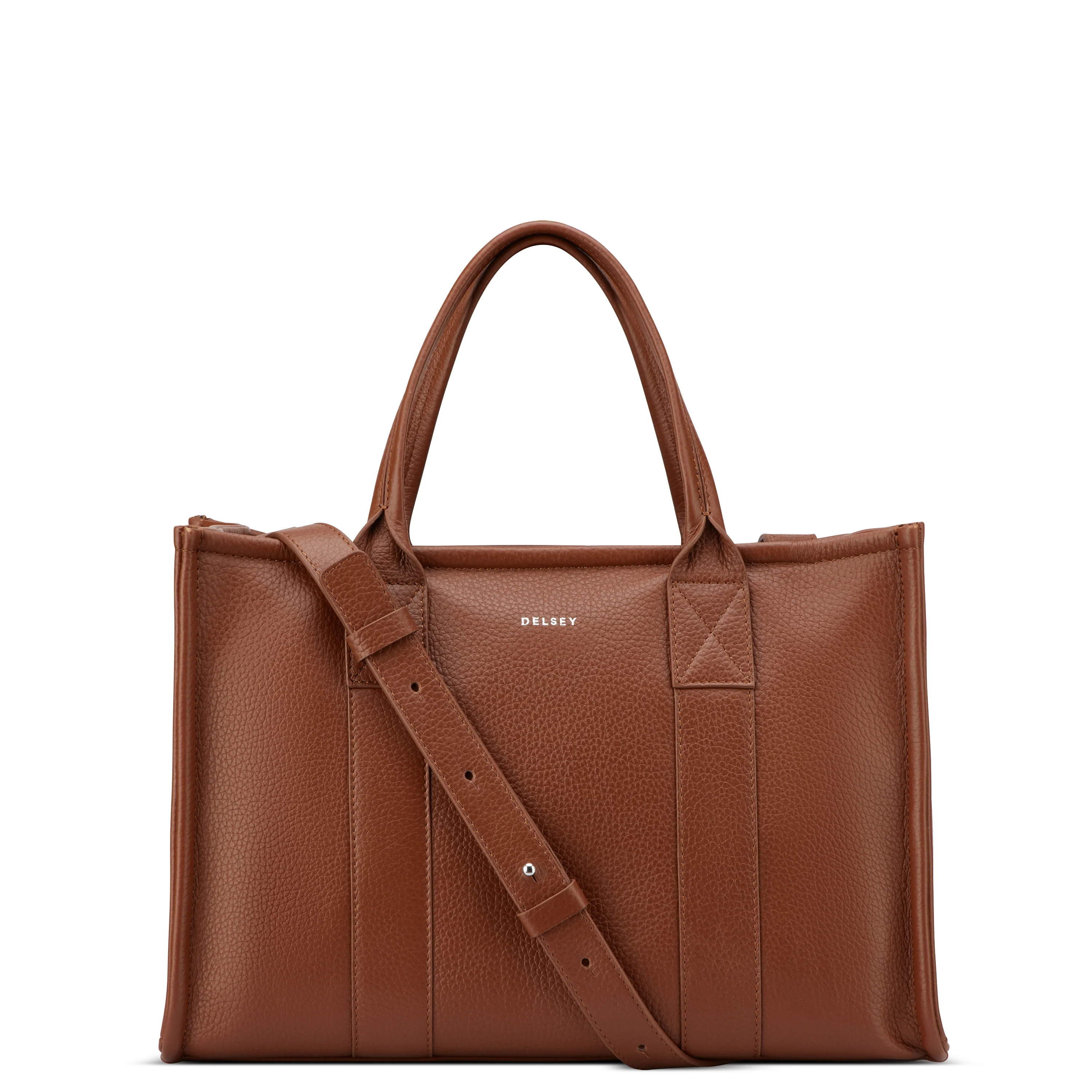 Le cuir grainé - Sac à main zippé - Image 18