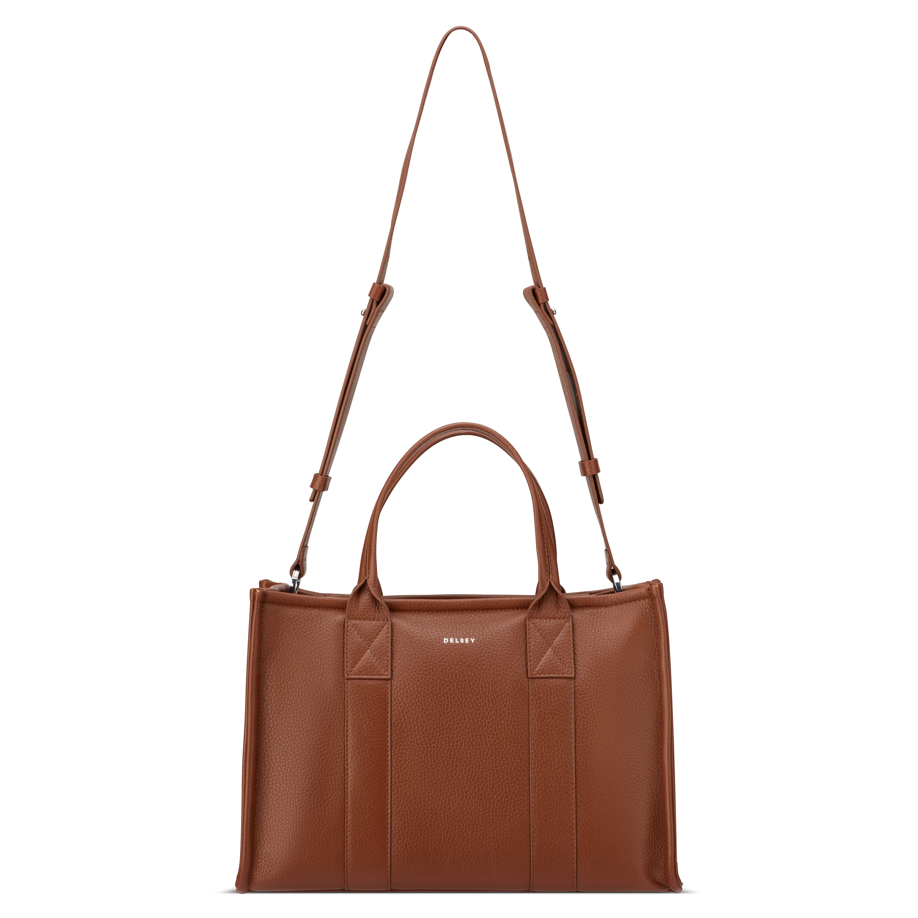 Le cuir grainé - Sac à main zippé - Image 19