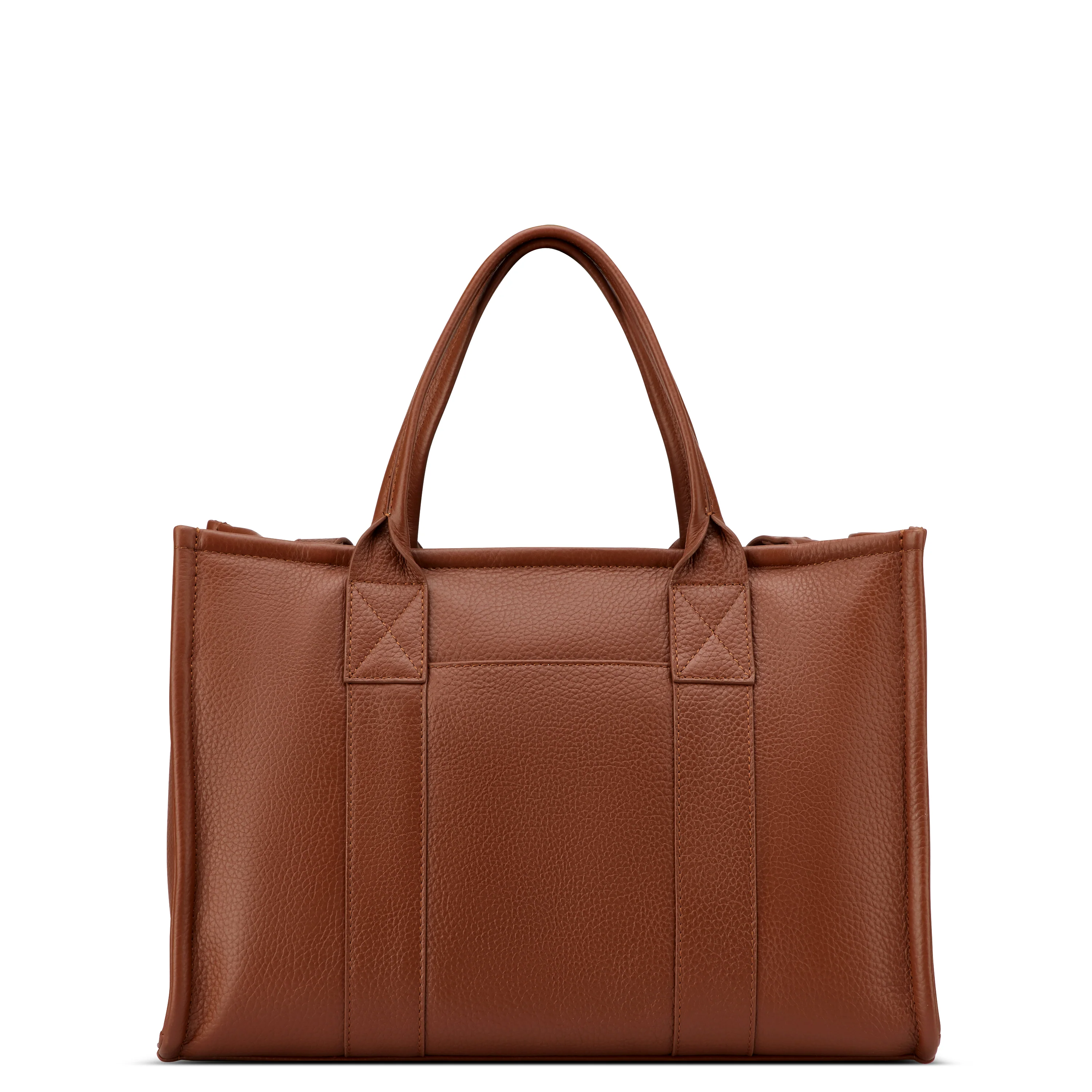 Le cuir grainé - Sac à main zippé - Image 21