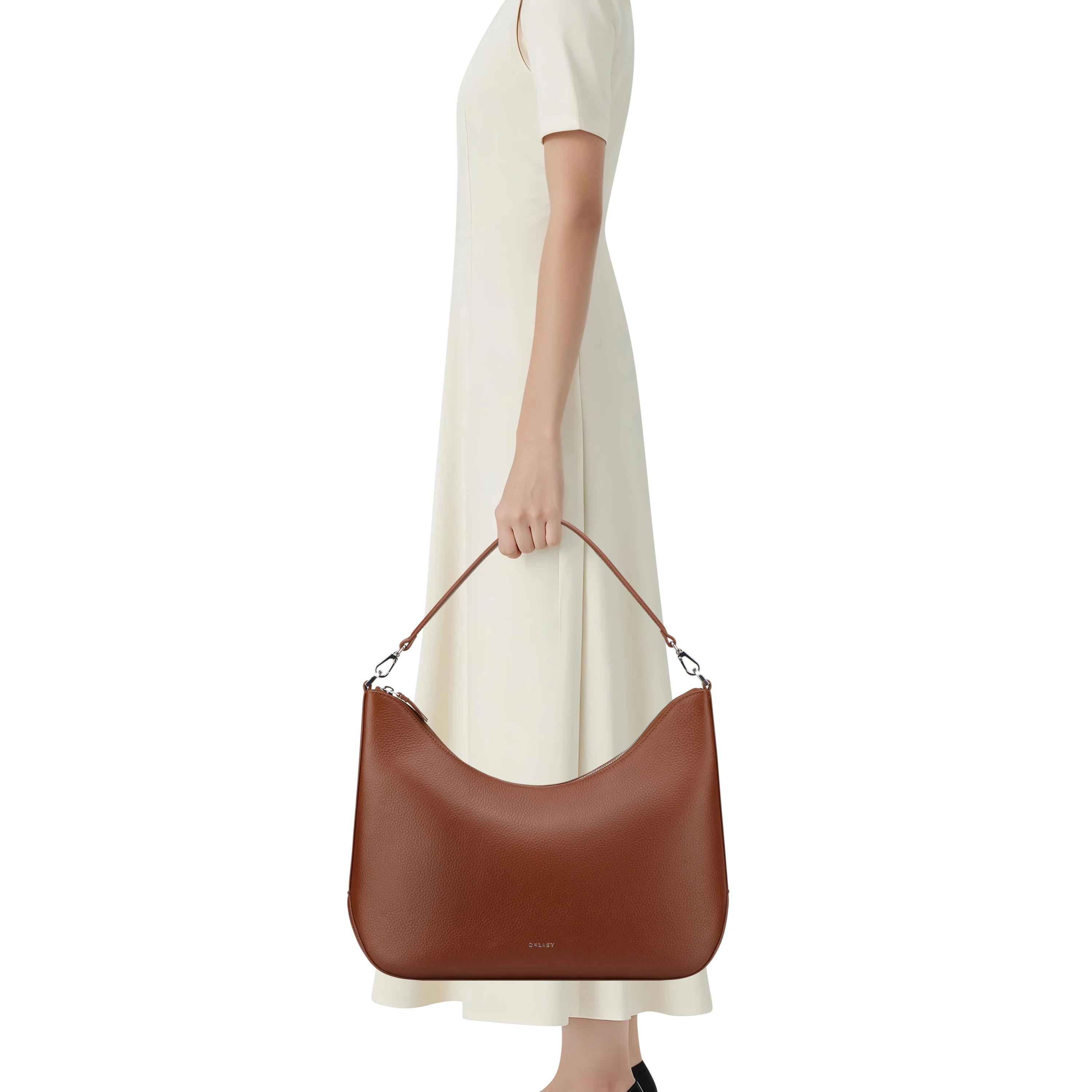 Le cuir grainé - Sac épaule - Image 5