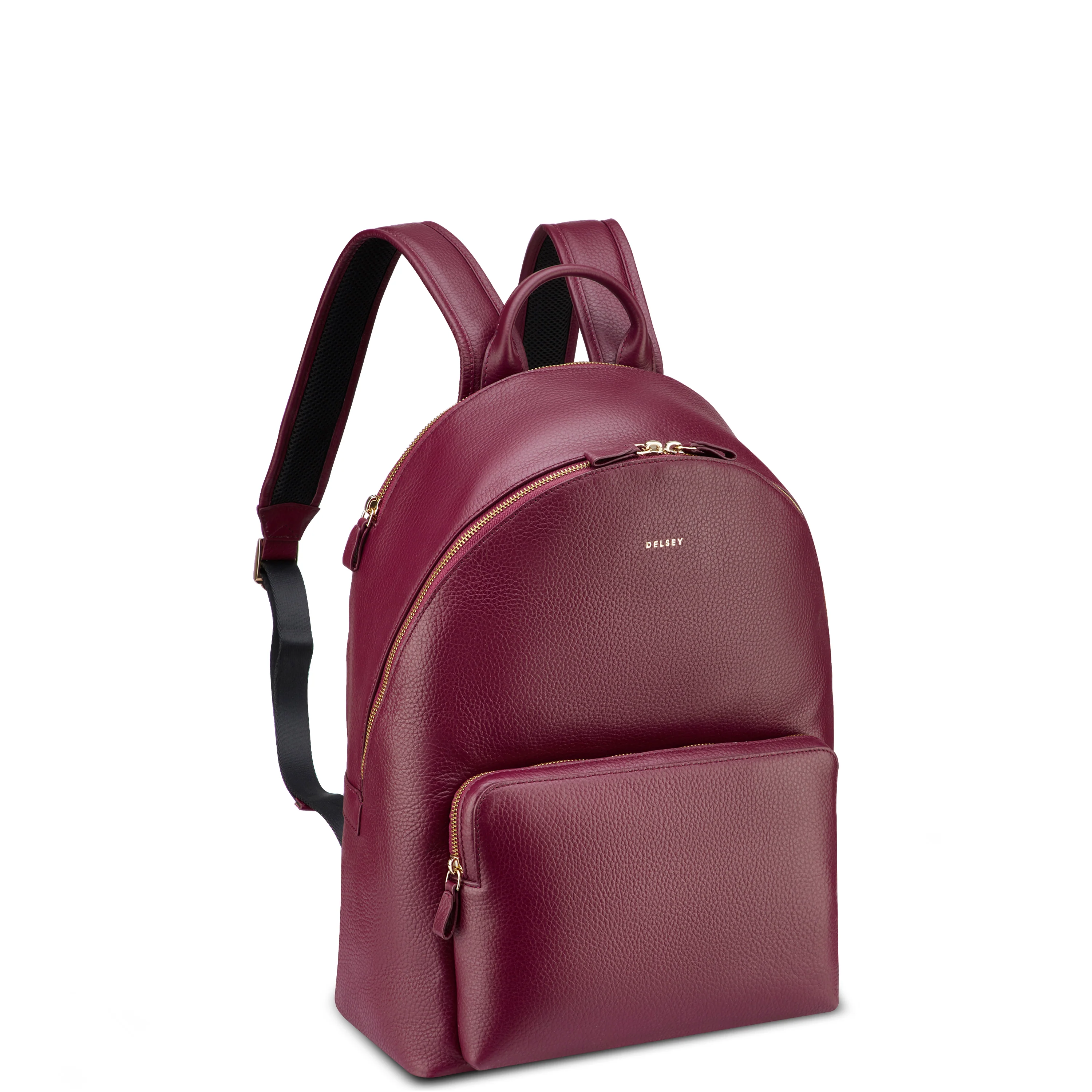 Le cuir grainé - Sac à dos en cuir avec 2 compartiments - Image 14