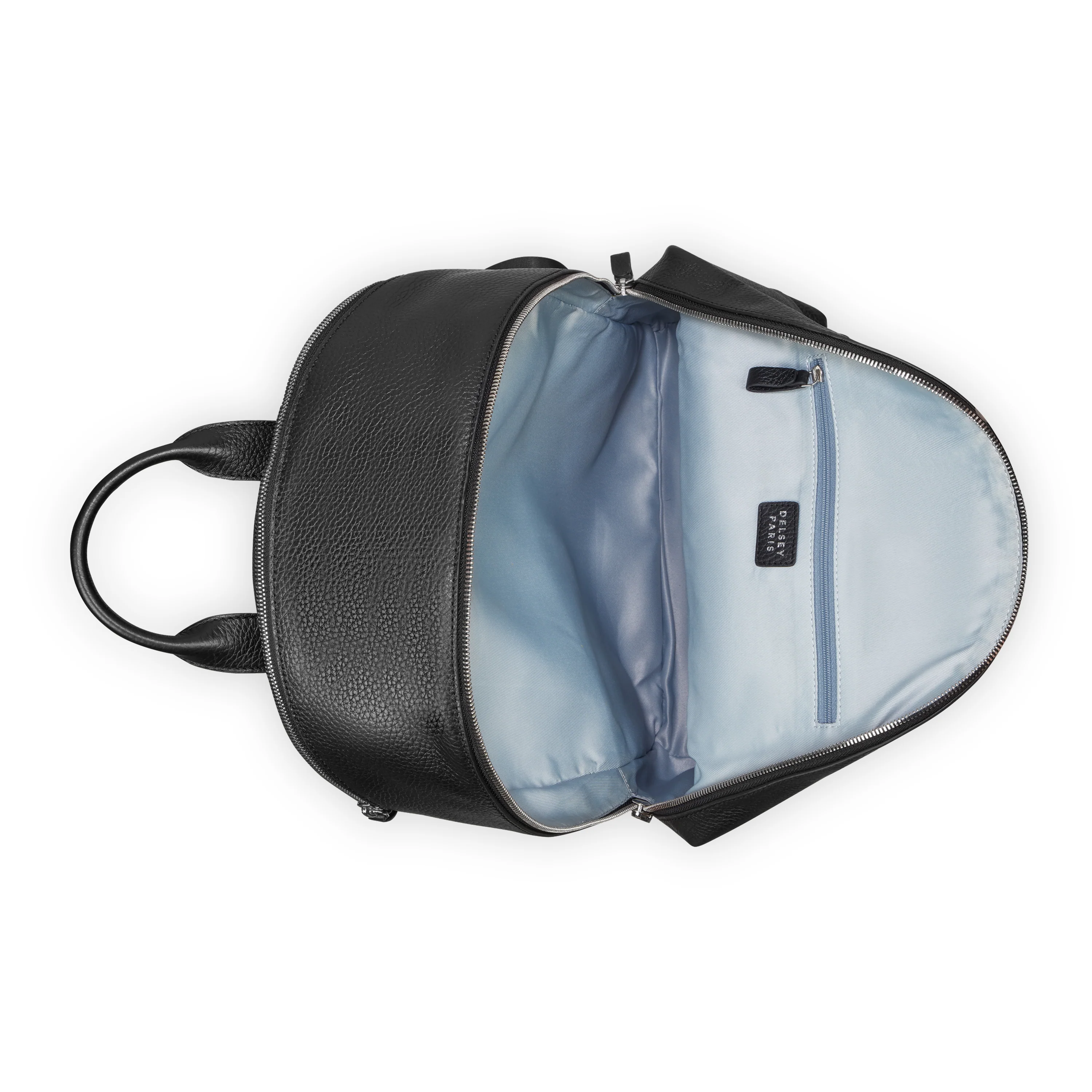Le cuir grainé - Sac à dos en cuir avec 2 compartiments - Image 3