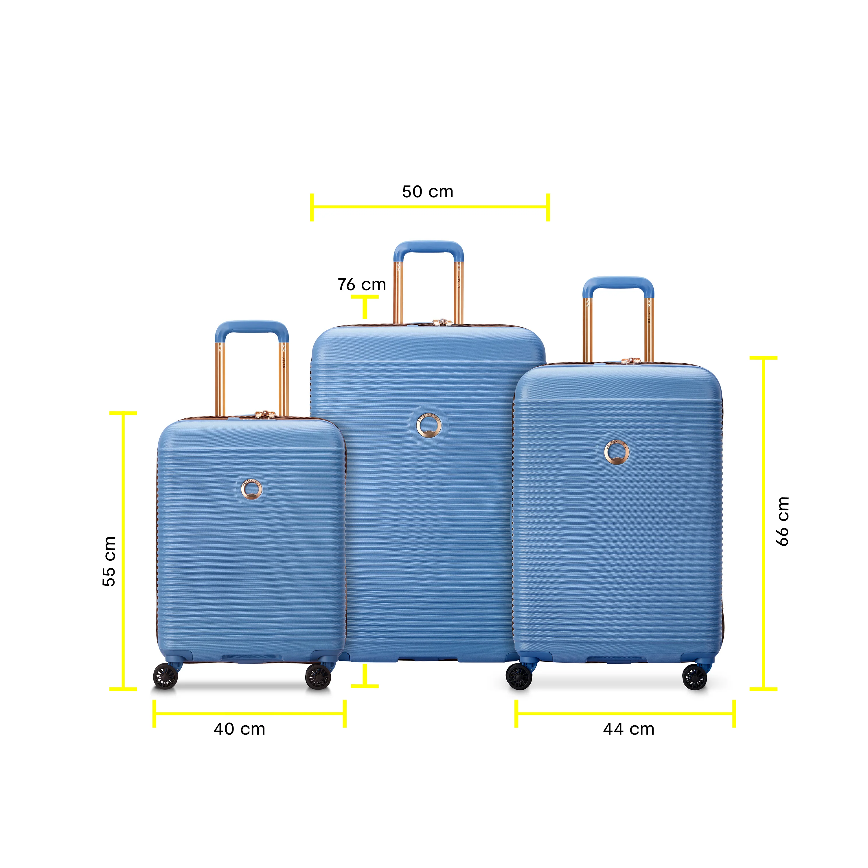 FREESTYLE - Set 3 Valises (L-76cm) (M-66cm) (S-55cm) - Image 12