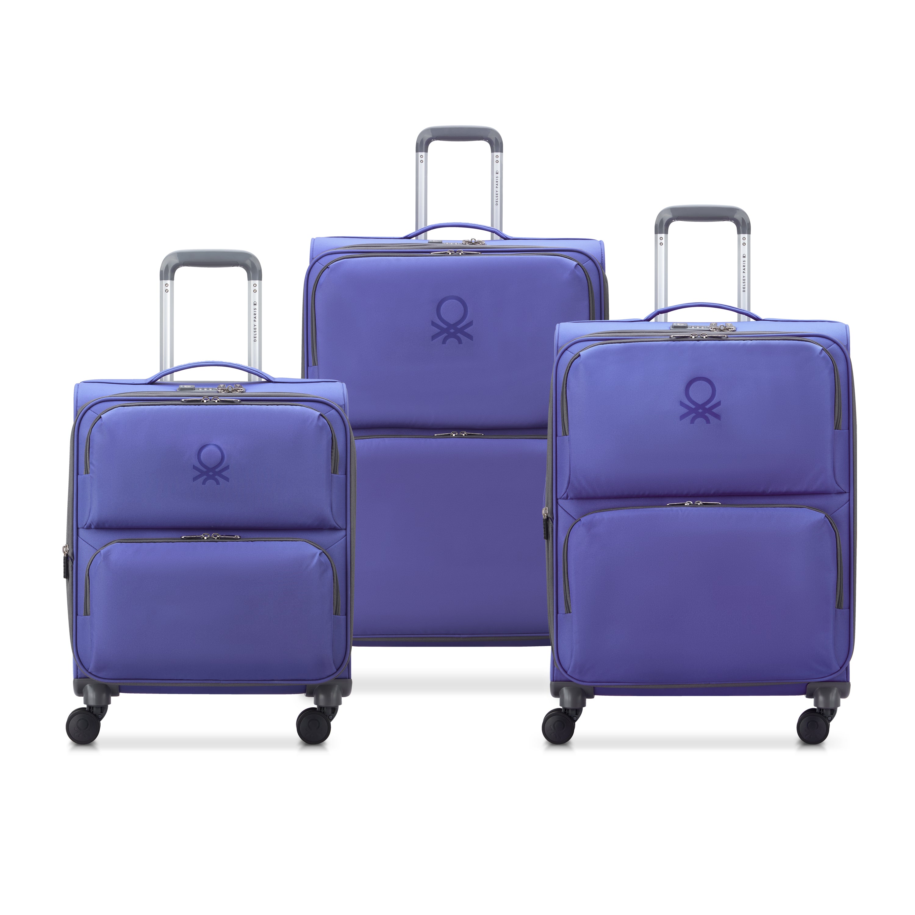 UCB SOFTSIDE - Set 3 Valises Extensibles (L-76cm) (M-66cm) (S SLIM-55cm) - Image 16